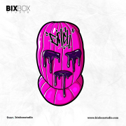 Melting Cartoon Character Illustration