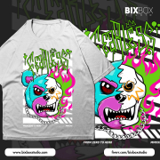 Looney Tunes Men's 90s Streetwear Characters Graphic